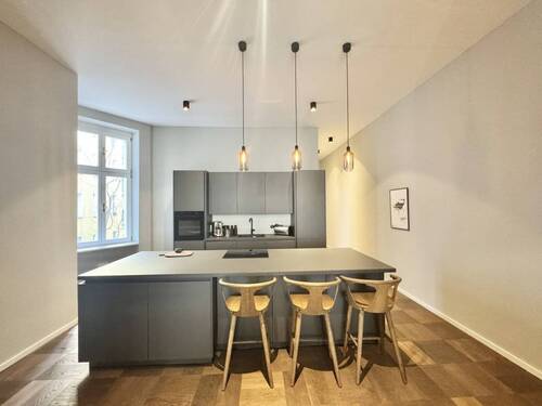 Offener Küchenbereich - 4 Zimmer Etagenwohnung in Berlin