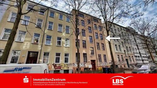 Hausansicht - Freie Citywohnung in Rostocker KTV