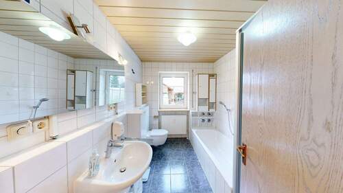 Badezimmer - Etagenwohnung mit 88,40 m&sup2; in Ingolstadt zum Kaufen