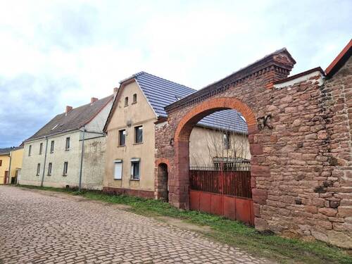 Hausansicht - 5 Zimmer Einfamilienhaus zum Kaufen in Wettin-Löbejün OT Nauendorf