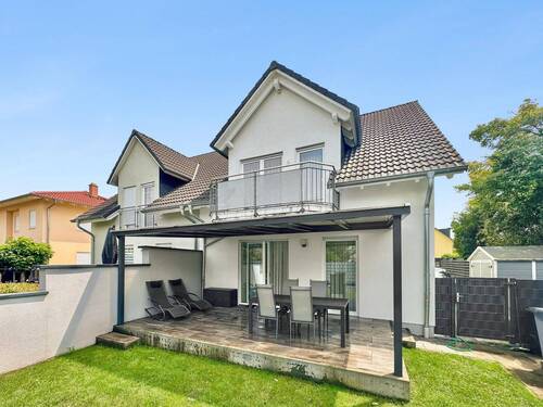 Rückansicht - Doppelhaushälfte mit 140,00 m² in Seligenstadt zum Kaufen