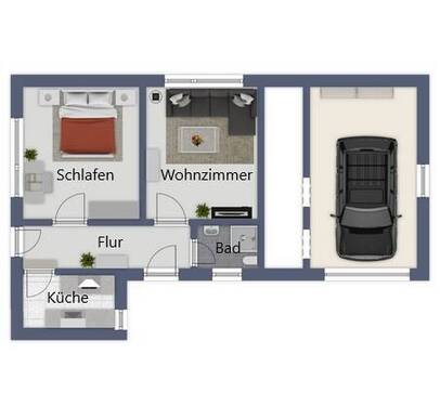 Einliegerwohnung - 