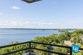 Aussicht vom Balkon - 2 Zimmer Etagenwohnung in Plön