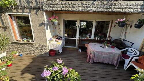 Terrasse - 6 Zimmer Reihenmittelhaus in Erfurt
