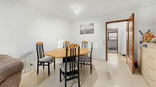 Wohnzimmer 2 - Etagenwohnung mit 80,00 m&sup2; in Öhringen zum Kaufen