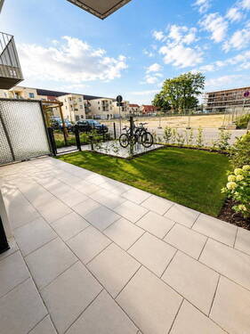 Terrasse mit Garten - *einen Monat mietfrei wohnen* 2-Zimmer-Wohnung mit Wohlfühlcharakter E2-00-04 WE 105