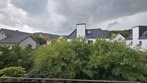 Blick vom Balkon - Top-Grundstück für Bauträger ! - 410.000,00 EUR Kaufpreis, ca.  0,00 m²