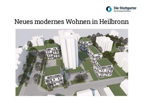 Expose Vogelperspektive Wohnanlage.jpg - 2 Zimmer Etagenwohnung zur Miete in Heilbronn