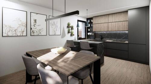 Wohnung 2 - Küche/Essbereich - 