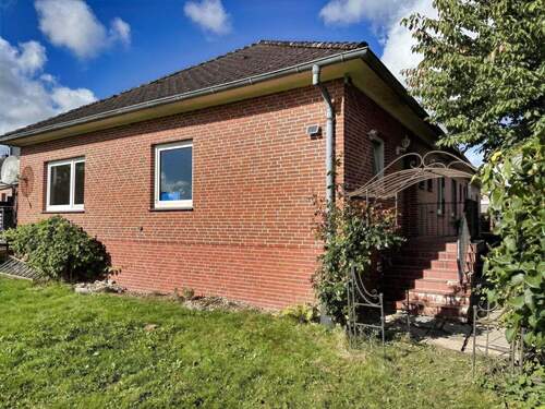 Ansicht Gartenseite IV - Doppelhaushälfte mit 80,00 m&sup2; in Jork zum Kaufen