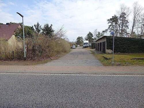 Zufahrt - Grundstück in Lindow (Mark)