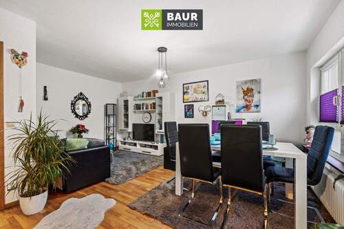 Ess- Wohnzimmer - Etagenwohnung mit 65,00 m&sup2; in Bad Waldsee zum Kaufen