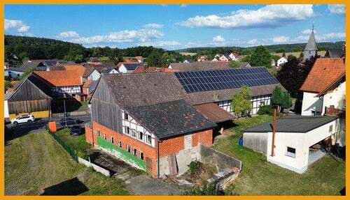 Hinteransicht - Einfamilienhaus mit 180,00 m&sup2; in Alsfeld / Eifa zum Kaufen