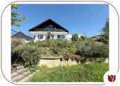 Blick aus dem Garten - 6 Zimmer Einfamilienhaus in Leichlingen