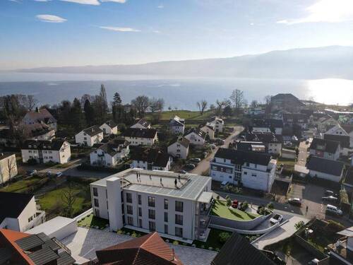 Lage / Ansicht - Beste Infrastruktur - Rathausstraße 1 - Bodman-Ludwigshafen altersgerechte Whg. mit Gartenanteil