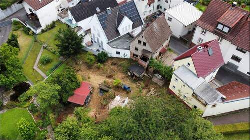 Drohnenaufnahme - Grundstück zum Kaufen in Goldbach