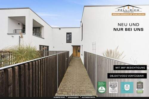 Neu&Nur bei Pell-Rich - Objekt 1000 - WOHLFÜHLARCHITEKTUR - Stilvolles Reihenmittelhaus mit hochwertiger Ausstattung in Knielingen 2.0