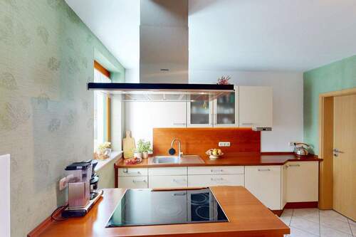 Küche vom Wohnzimmer aus - 