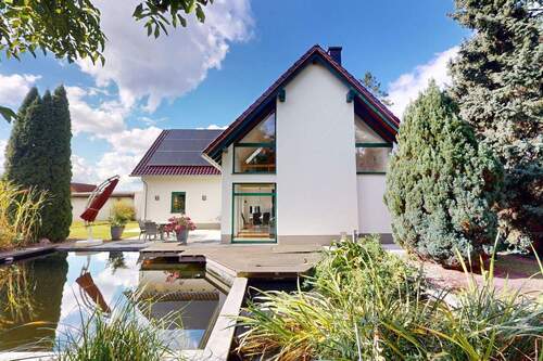 Haus vom Garten aus (Osten) - 5 Zimmer Einfamilienhaus zum Kaufen in Bestensee