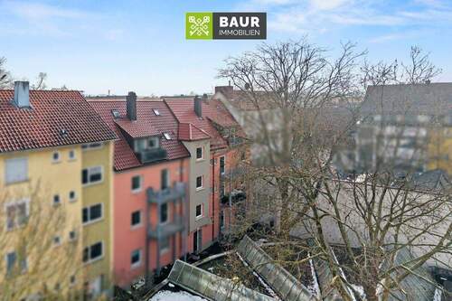 Luftbild - Mehrfamilienhaus, Wohnhaus mit 266,00 m&sup2; in Neu-Ulm zum Kaufen