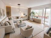 Beispiel Wohnzimmer modernisiert - 