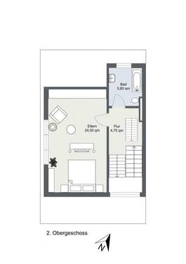 2. Obergeschoss - 