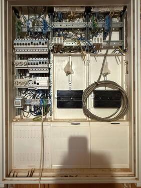 Stromkasten in Haus 1 - 