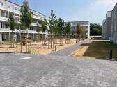 Außenanlage mit Spielplatz - 2 Zimmer Etagenwohnung in Heppenheim