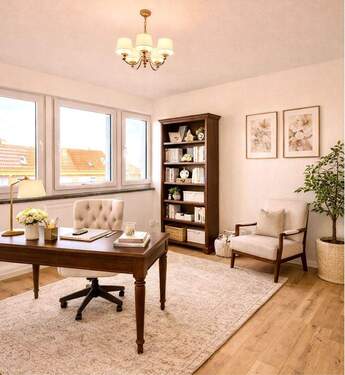 KI-generiert Schlafzimmer 3 - 