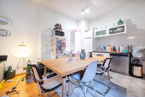 Offene Wohnküche - 2 Zimmer Etagenwohnung in Berlin