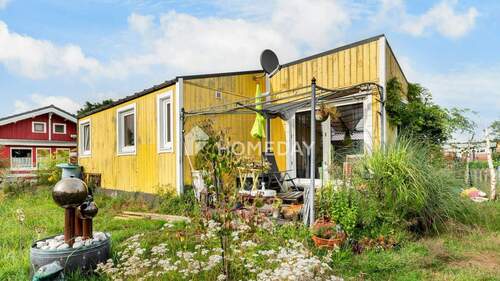 Außenansicht 3 - Ihr Rückzugsort im Grünen - Charmanter Bungalow mit 2,5 Zimmern auf Pachtgrundstück