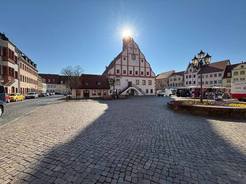Marktplatz von Grimma - * MFH in Grimma * top Lage * gut vermietet * ruhige Seitenstraße * PKW-Stellplätze *