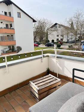 Aussicht Balkon2.jpeg - 2 Zimmer Etagenwohnung in Singen (Hohentwiel)