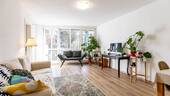 Wohnzimmer - Gartenwohnung direkt am Park in ruhiger Wohnlage von Haar