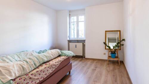 Schlafzimmer - 2 Zimmer Terrassenwohnung zum Kaufen in Haar