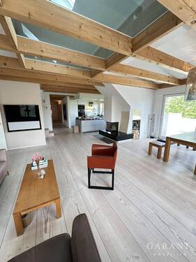 Wohnen, Essen, Kamin, KuÌche - 4 Zimmer Etagenwohnung in Heilbronn