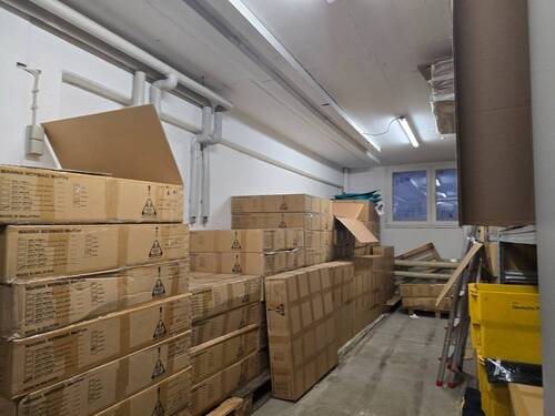 Lagerflächen im Untergeschoss - 