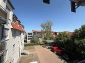 Blick vom Balkon - 3 Zimmer Etagenwohnung in Gotha