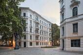Außenansicht - Hochwertige 3-Zimmer-Altbauwohnung mit Bad en Suite
