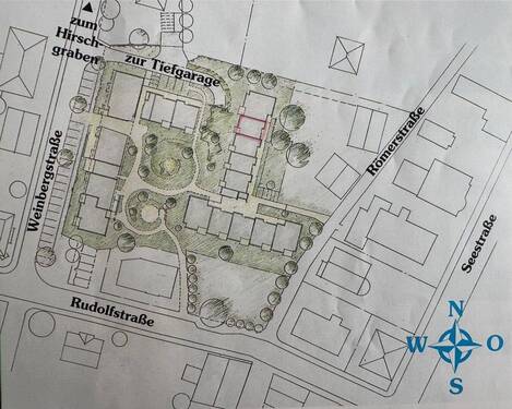 Übersicht - 2 Zimmer Etagenwohnung in Ravensburg