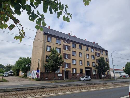 Hausansicht - 4 Zimmer Mehrfamilienhaus, Wohnhaus in Halle Saale