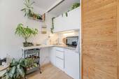 Küchenzeile - Etagenwohnung mit 27,40 m² in München zum Kaufen