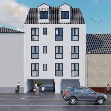 Frontansicht - Wohnen in der ältesten Stadt Deutschlands - Geräumige 2-Zimmer-Wohnung mit Balkon und KFZ-Stellplatz im Herzen von Trier!