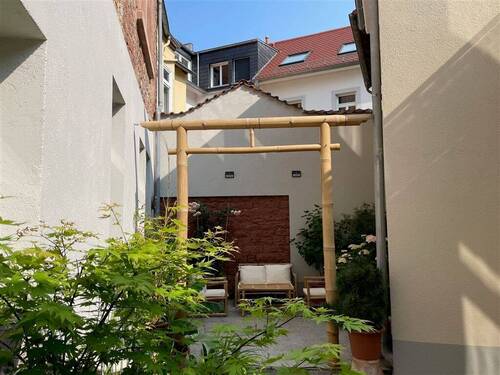 chinesischer Innenhof - 1 Zimmer Mehrfamilienhaus, Wohnhaus in Heidelberg