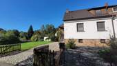 Einfahrt - 3 Zimmer Doppelhaushälfte in Geithain
