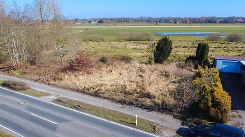 Bild 2 - Baugrundstück mit unverbaubarem Blick in Südbroorkmerland
