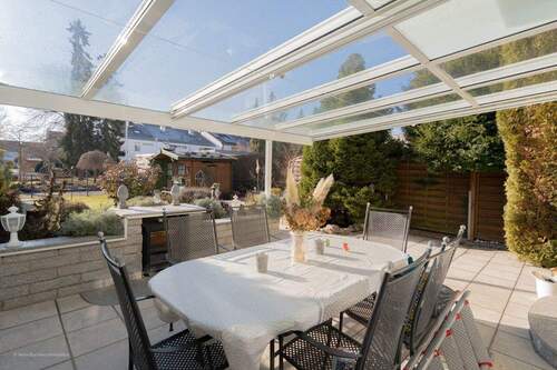 überdachte Süd-Terrasse - 
