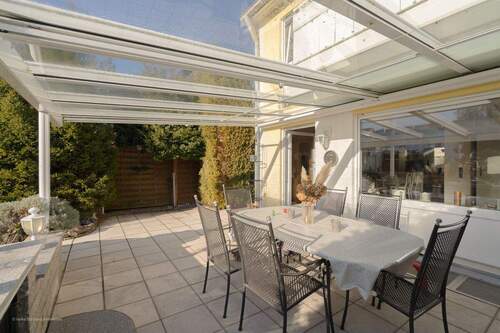 überdachte Süd-Terrasse - 