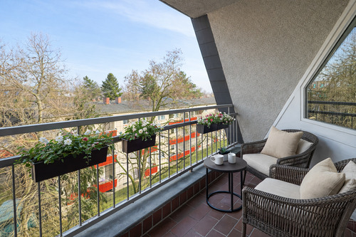 Einrichtungsbeispiel Balkon - 