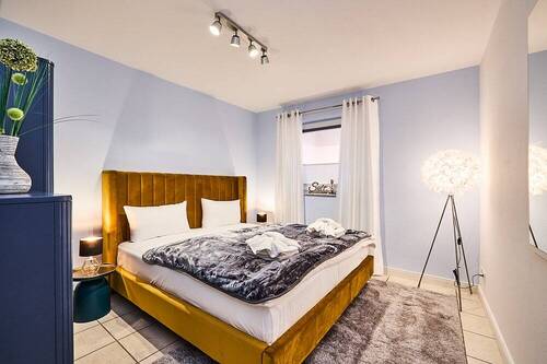 Schlafzimmer 1 - Etagenwohnung mit 84,60 m&sup2; in Sylt zum Kaufen